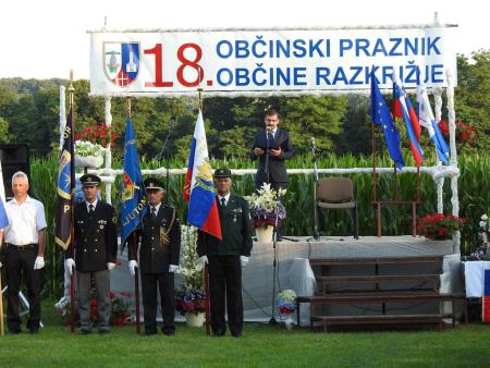 Osrednja občinska proslava ob 18. občinskem prazniku Občine Razkrižje, slovesnost ob odhodu JLA iz SV Slovenije in 25-letnici slovenske samostojnosti 19